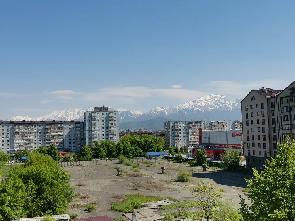 Квартира с видом на горы