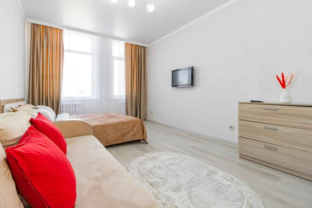 Просторная квартира рядом с mega и expo