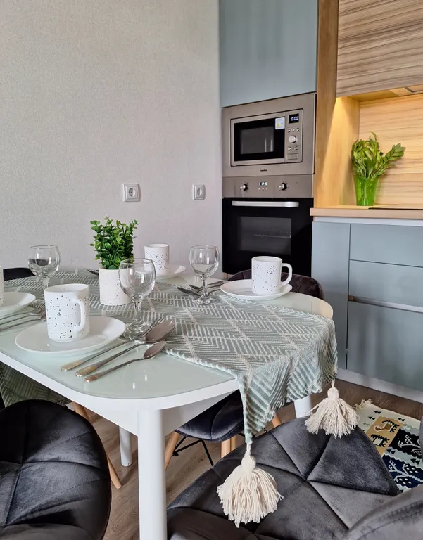 Квартира Квартира Современная евродвушка — Янино-1