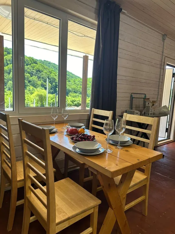 Экодом с видом на горы