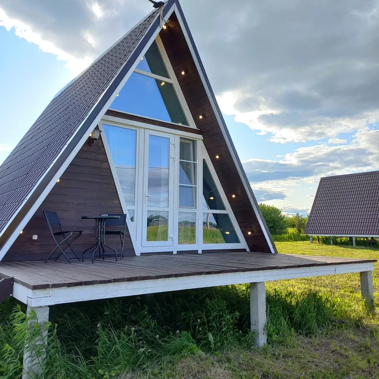 Коттедж A-frame с сауной — аренда посуточно в Суздаль