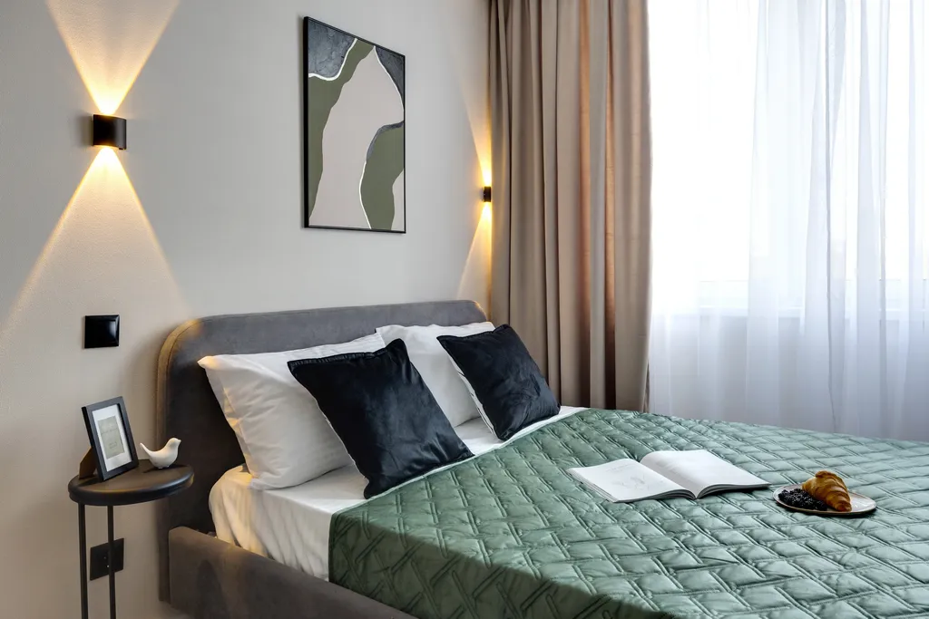 Квартира Квартира Уютный апартамент на Ботаническом саду (Green) — Москва