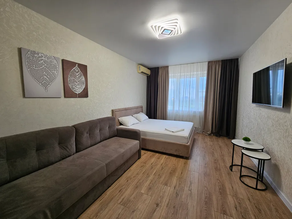 Квартира Уютная квартира с видом на парк Галицкого и стадион Краснодар — Краснодар