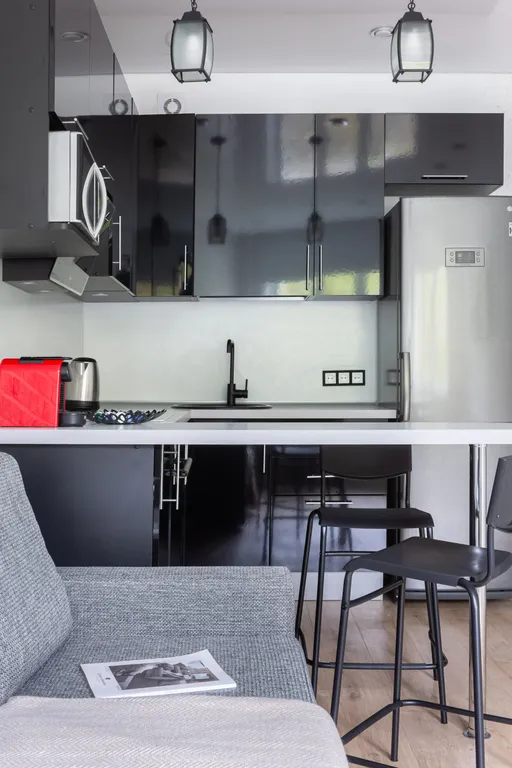 Современная и уютная квартира продуманна до мелочей