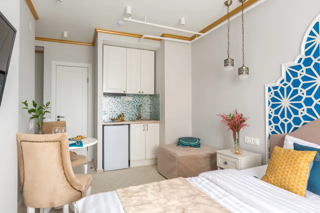 Апартаменты Кварт-Отель студия с сауной и джакузи Самарканд