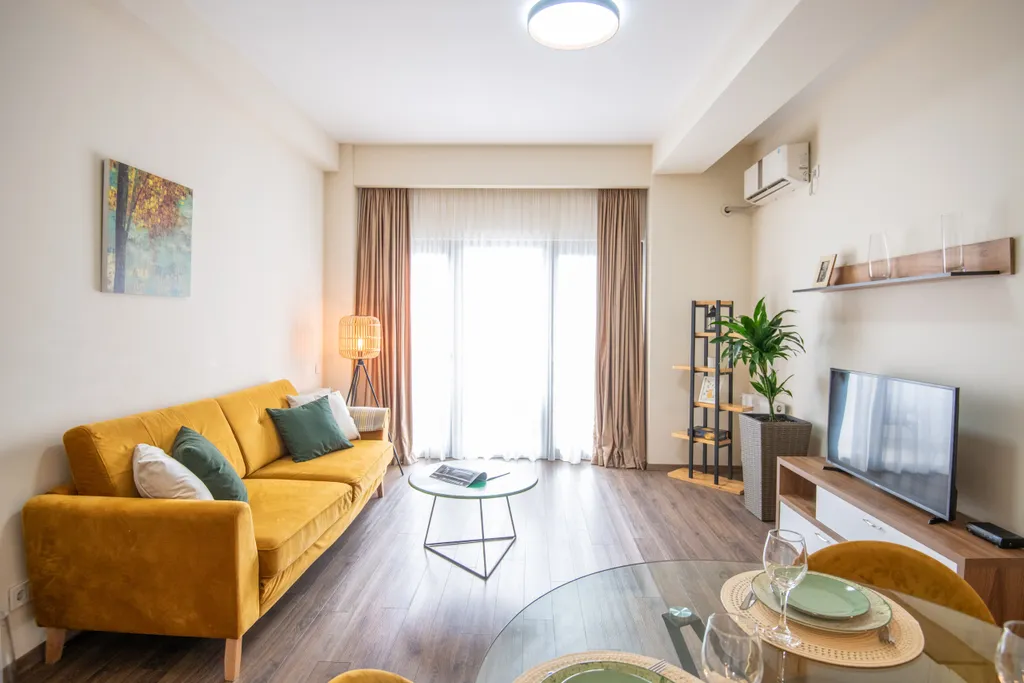 Светлая квартира с видом на парк