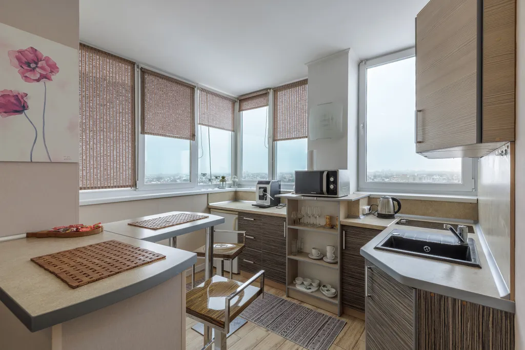 Уютный пентхаус в центре с шикарным панорамным видом и паркингом