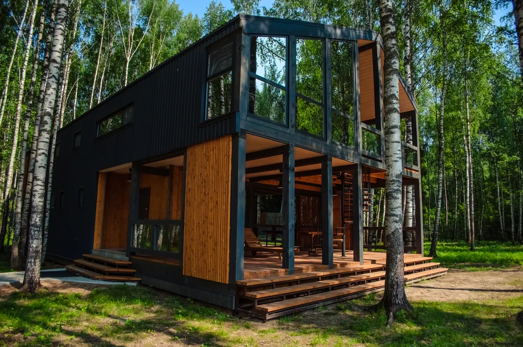 Дом в стиле Лофт