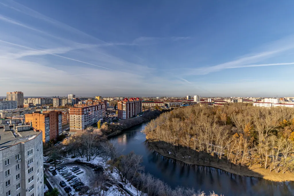 Уютная квартира с видом на городской парк