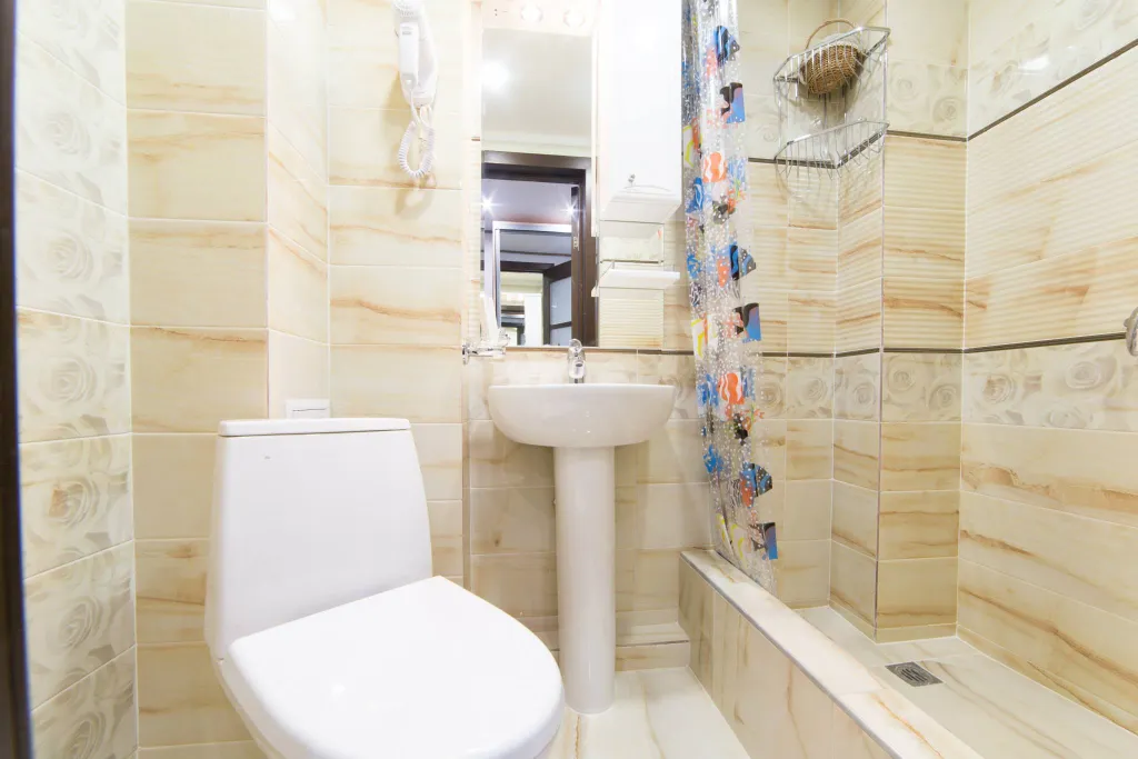 Квартира Квартира Двухуровневая студия с душевой и кухонной зоной — Адлер