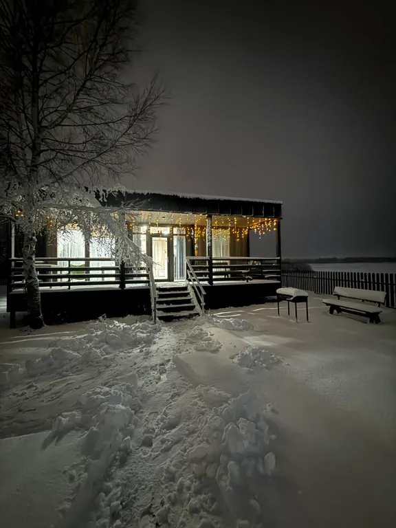 Дом, чан, баня возле Сорочан, горнолыжка