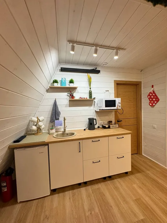 Коттедж Новый большой А-Фрейм с видом на лес — Казань