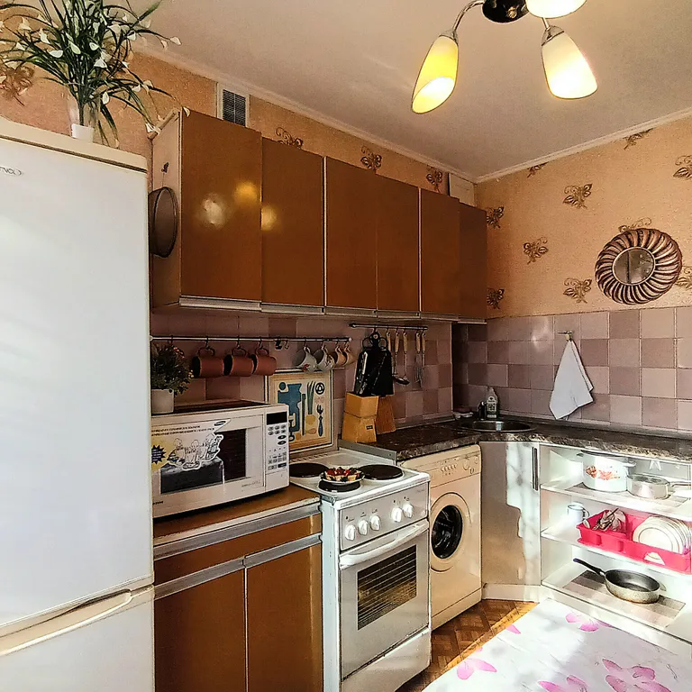 Уютная квартира в престижном районе, 5 раздельных мест