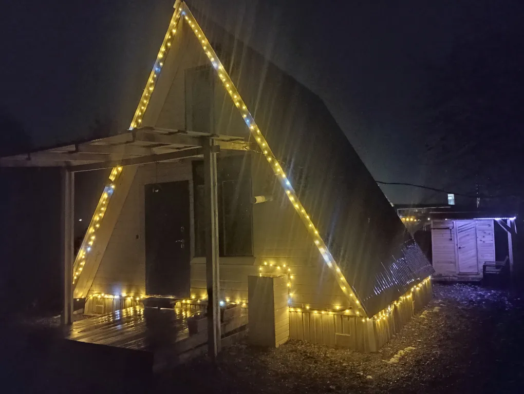 Коттедж А-фрейм с парной, купелью и беседкой — аренда посуточно в Октябрьский