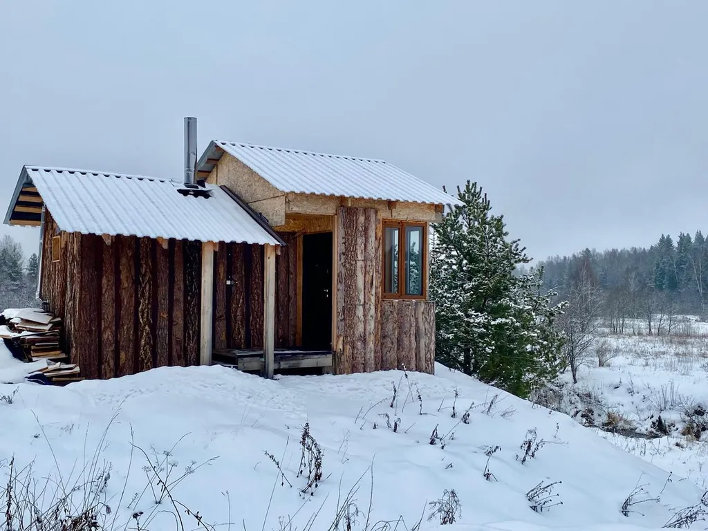 Коттедж Дом на берегу реки, в окружении леса с баней и чаном — Старово