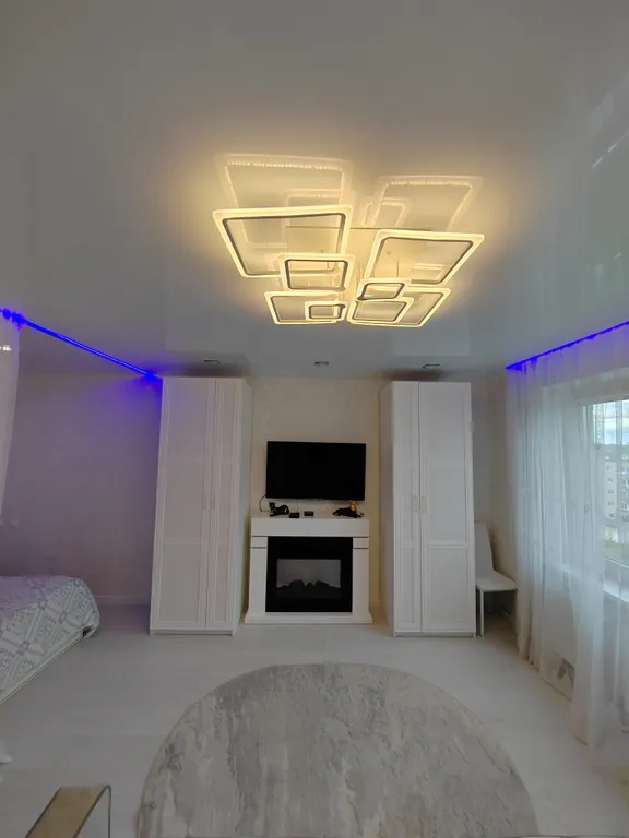 Студия с дизайнерский ремонтом