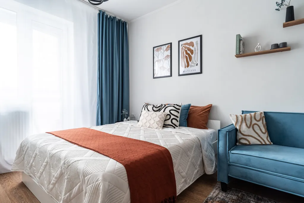 Квартира Студия у метро Девяткино, 7 минут пешком — аренда посуточно в Мурино