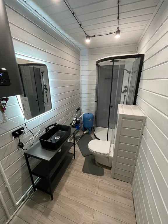 Коттедж Дом с купелью и баней — Ропша