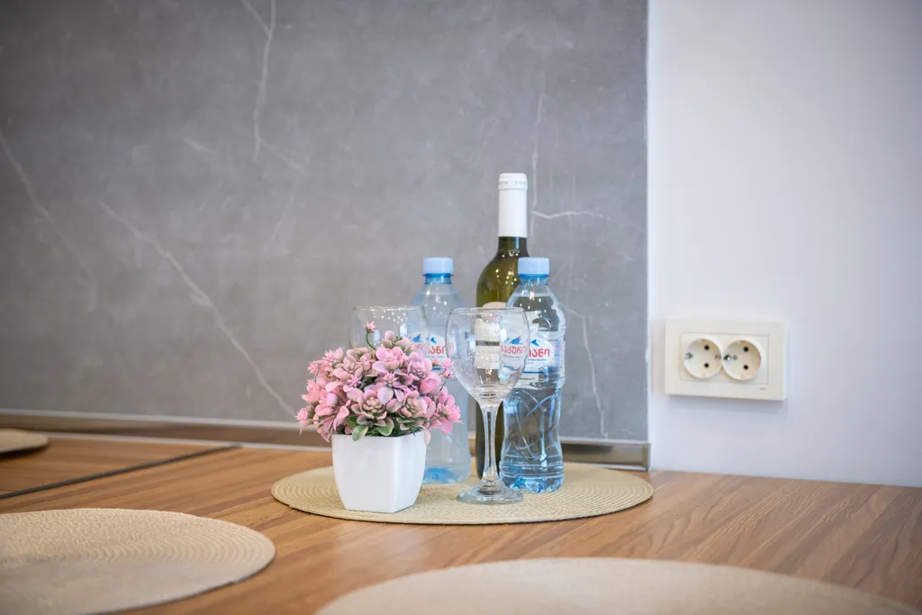 Новые 2BR апартаменты с панорамным видом на город, Реку Кура и горы