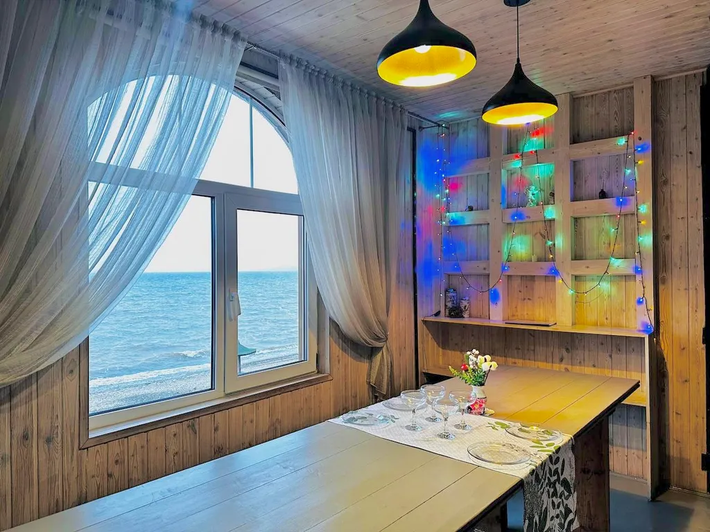 Уютный коттедж с мангалом и видом на Волгу