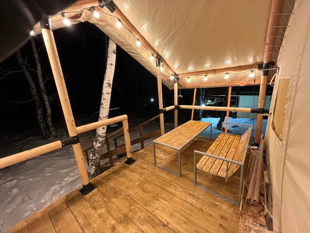 Уютное шале на природе в экопарке