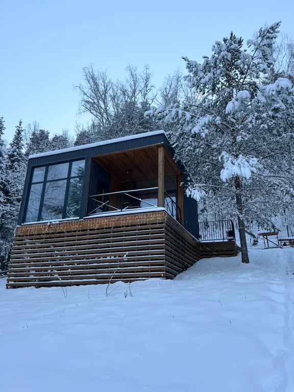 Коттедж Уютный дом с панорамным видом рядом с природным парком Оленьи ручьи — аренда посуточно в Екатеринбург