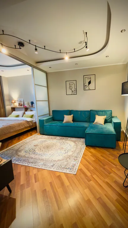 Уютная квартира на 10 этаже с красивым видом на город