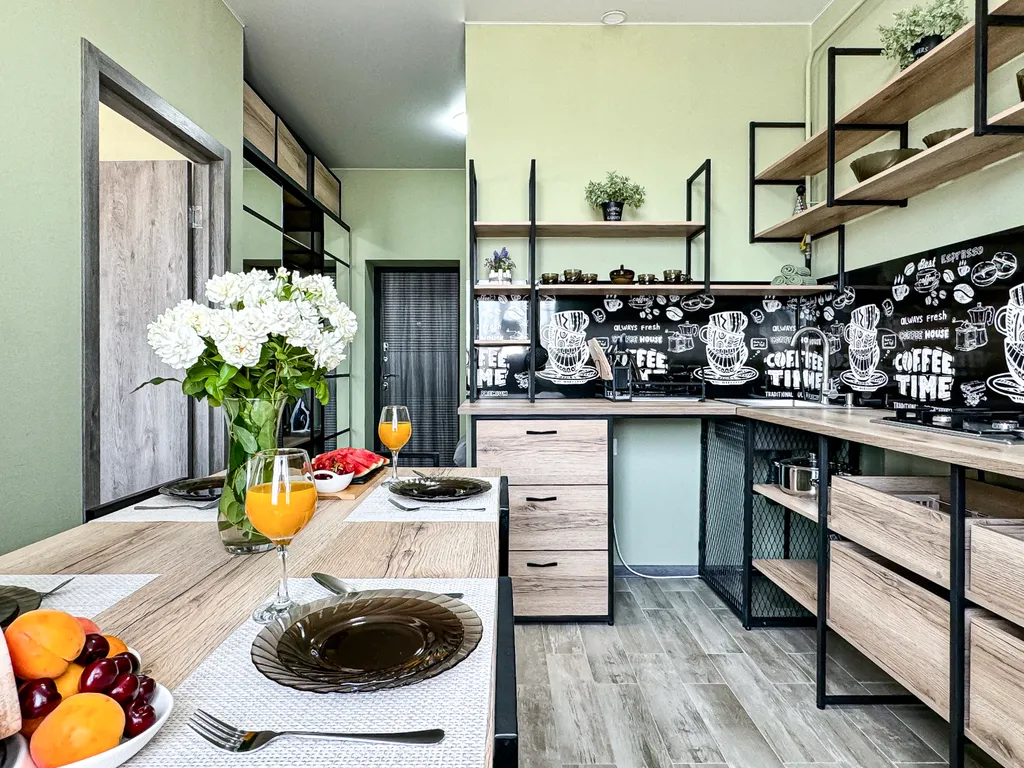 Уютная однокомнатная квартира в тихом живописном месте