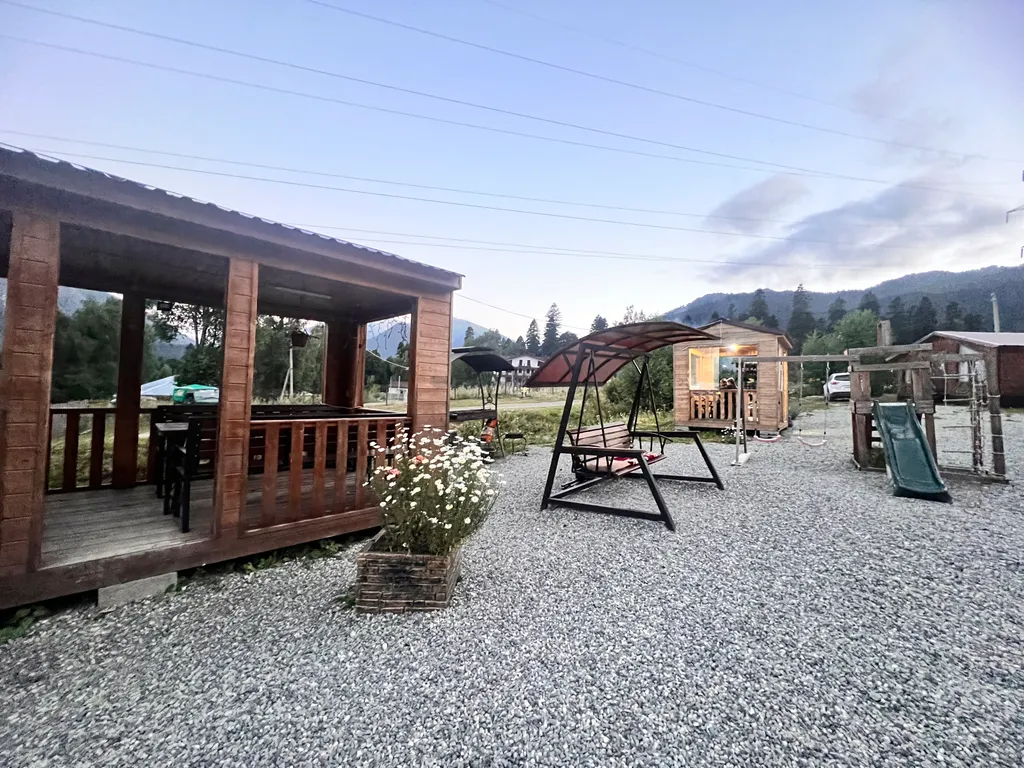 1-комнатный дом с двуспальной кроватью №1 и №4