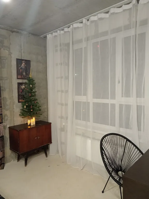 Креативная студия лофт с видом на озеро