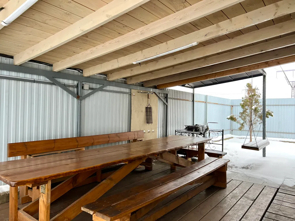 Шале Муха дом с верандой