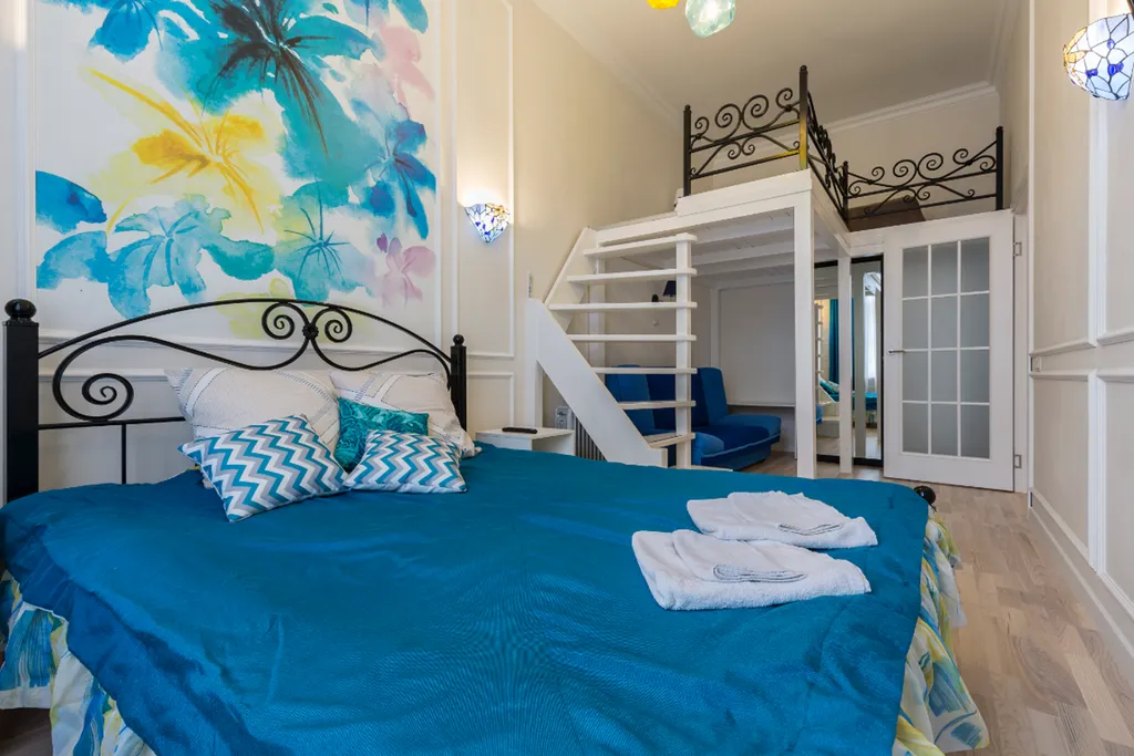 Квартира Blue flat у Петропавловской крепости — аренда посуточно в Санкт-Петербург