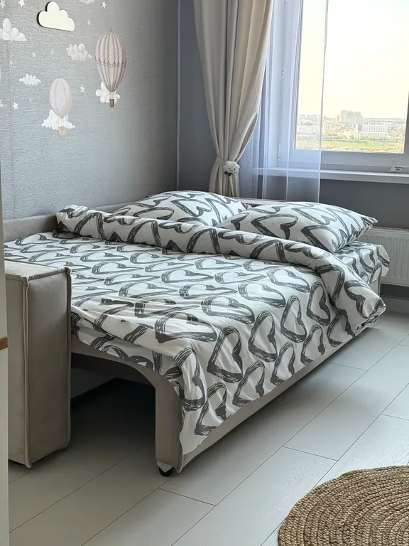 Квартира с детской комнатой и шикарным видом 24 этаж