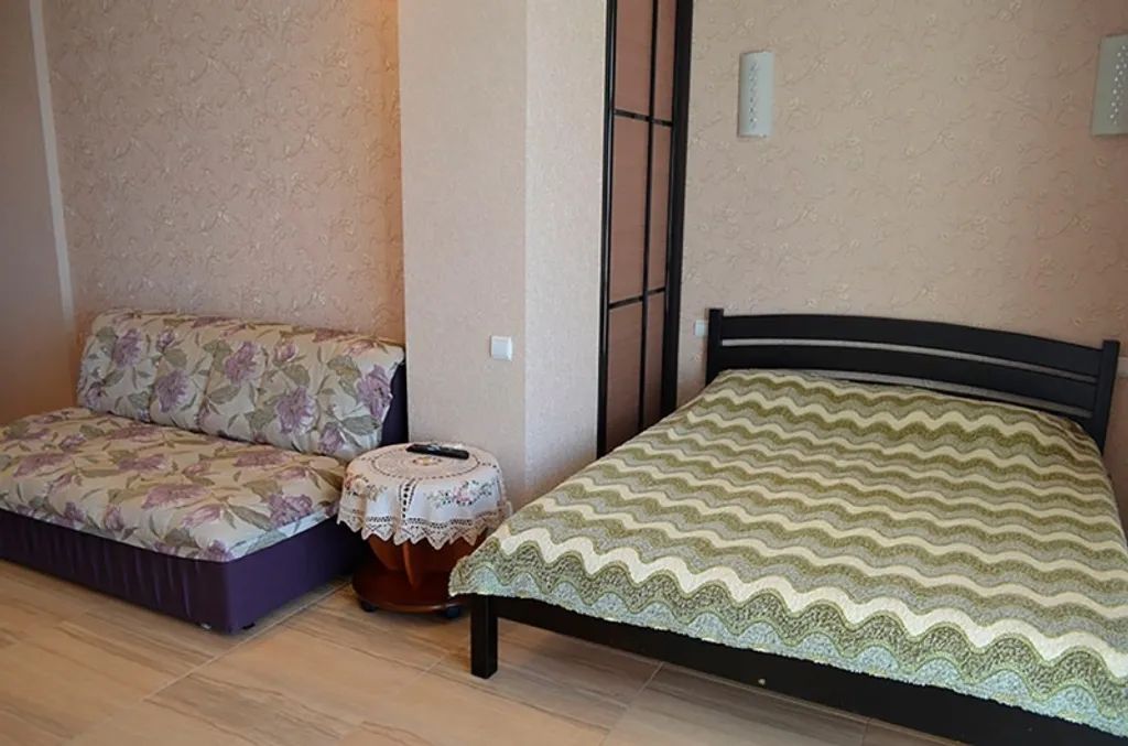 Красивая квартира-студия с прекрасным видом на море в Мисхоре