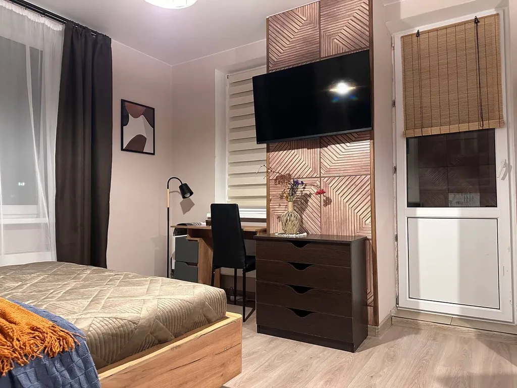 Квартира Квартира Студия Город мастеров с балконом и окном в ванной комнате — Нахабино