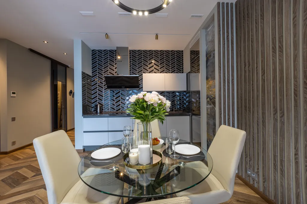 Двухкомнатная квартира с видом на море в Приморском Парке