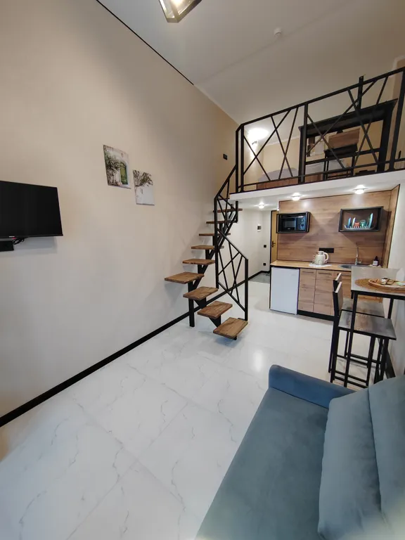 Семейная двухуровневая студия