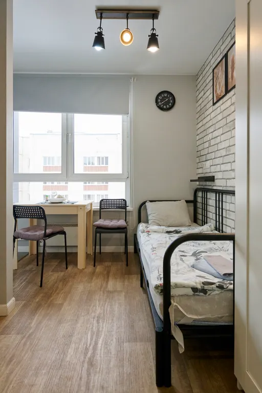 Квартира Квартира Уютная новая студия у метро — Москва