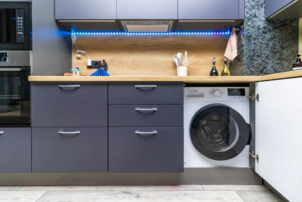 Просторная однокомнатная квартира с кухней гостиной