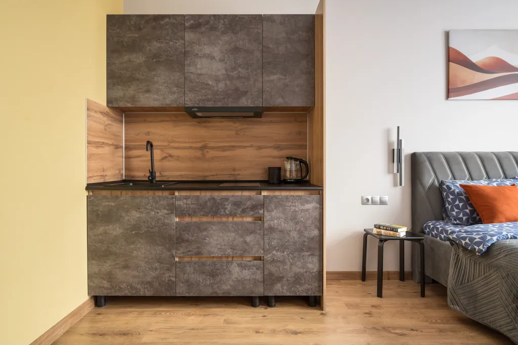 Квартира Квартира Студия в Кировском Авенире в 10мин от метро Автово — Санкт-Петербург