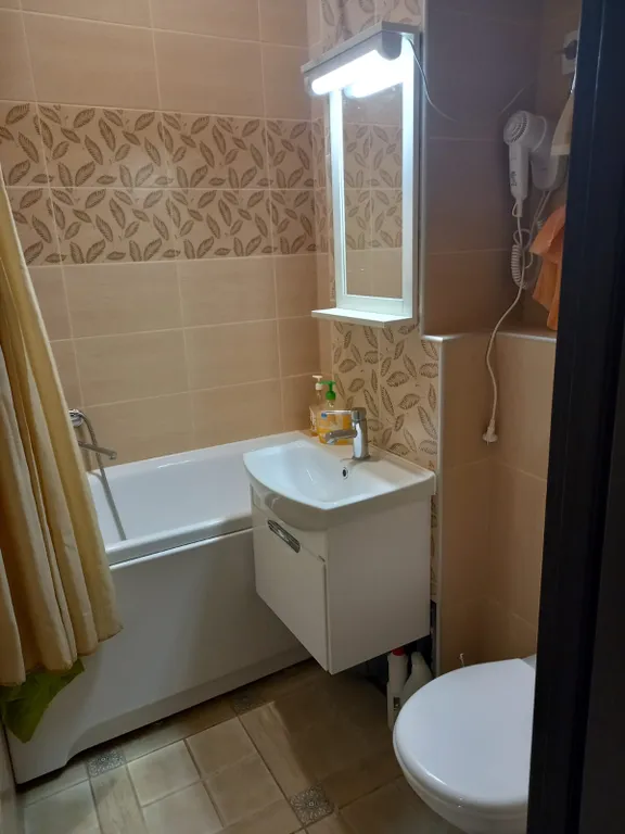 Эконом студия в 10 минутах пешком до центра