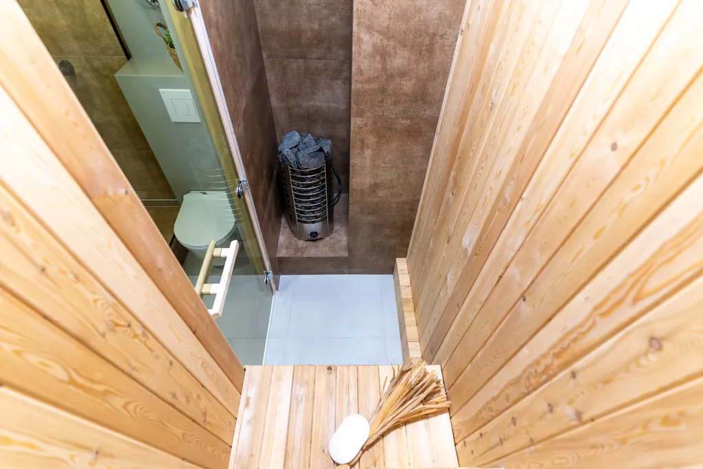 Однокомнатная квартира с мини-сауной