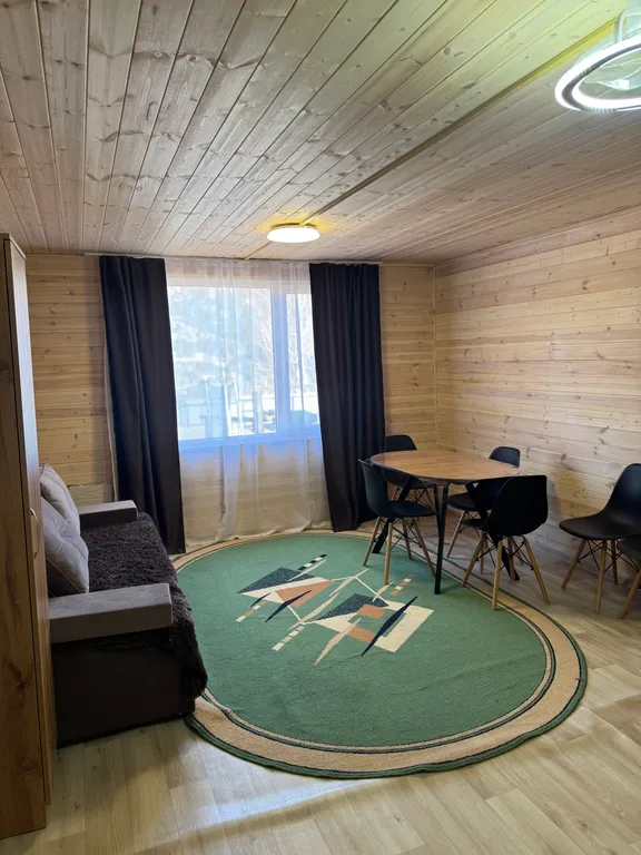 Дом 30m2 — чан, мангальная зона, детская площадка