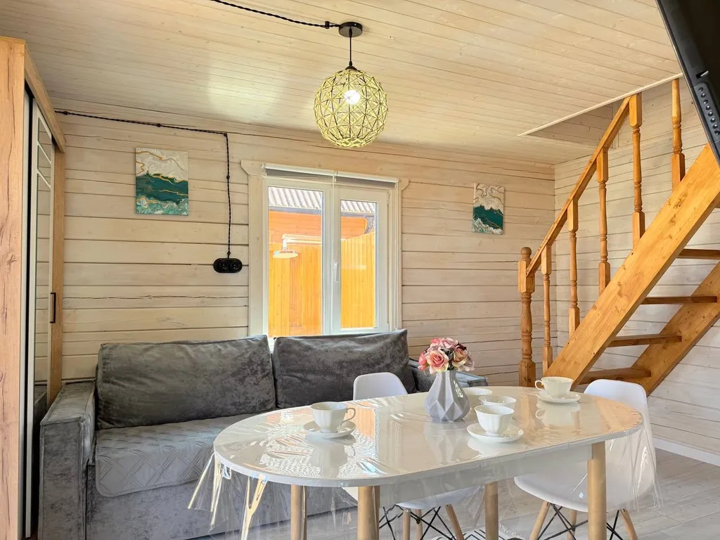 1‑комнатный домик у моря, 46 м²