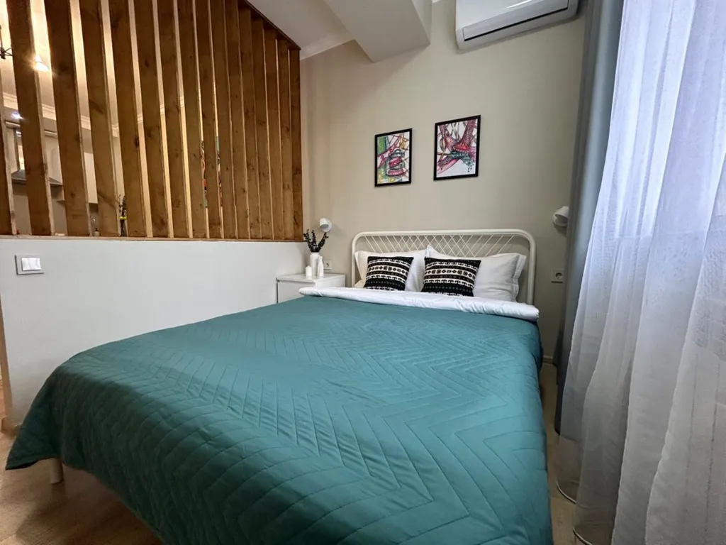 Студия Алма с прекрасным видом на город