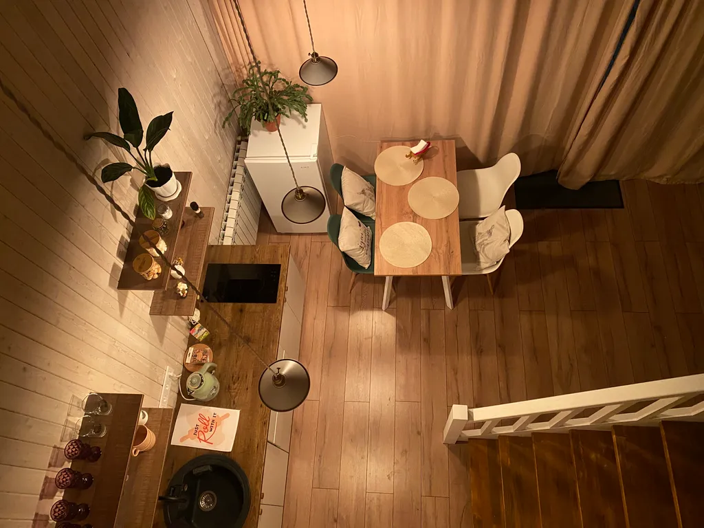 Новый светлый теплый атмосферный барнхаус с террасой “Barny”