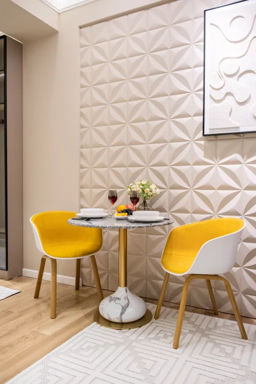 Стильная студия с прекрасным видом на город в U-Tower