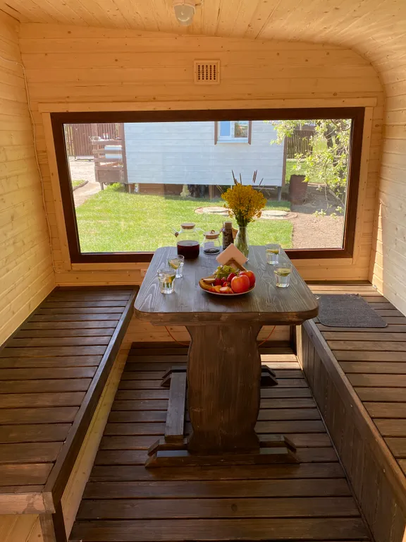 Загородный дом Сканди с баней и чаном