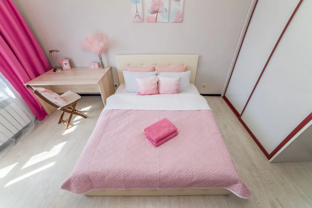 Розовый шато де флер