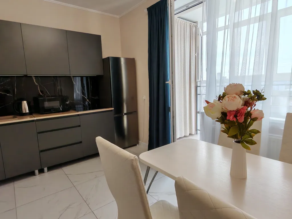 Квартира  с панорамным видом на реку в историческом центре Уфы.